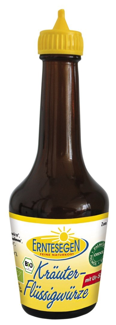 PRZYPRAWA ZIOŁOWA W PŁYNIE BIO 107 g - ERNTESEGEN ERNTESEGEN (przyprawy w płynie) PRZYPRAWA ZIOŁOWA W PŁYNIE BIO 107 g - ERNTESEGEN ERNTESEGEN (przyprawy w płynie)
