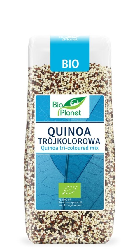 QUINOA TRÓJKOLOROWA BIO 250 g - BIO PLANET BIO PLANET - seria NIEBIESKA (ryże, kasze, ziarna) QUINOA TRÓJKOLOROWA BIO 250 g - BIO PLANET BIO PLANET - seria NIEBIESKA (ryże, kasze, ziarna)