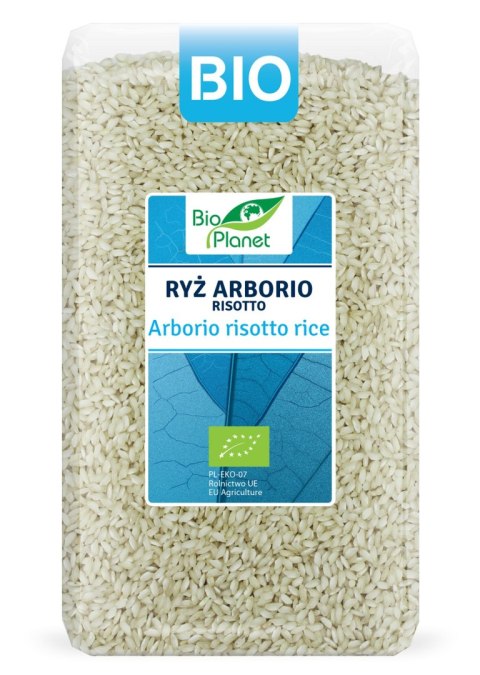 RYŻ ARBORIO RISOTTO BIO 1 kg - BIO PLANET BIO PLANET - seria NIEBIESKA (ryże, kasze, ziarna) RYŻ ARBORIO RISOTTO BIO 1 kg - BIO PLANET BIO PLANET - seria NIEBIESKA (ryże, kasze, ziarna)