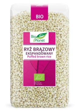 RYŻ BRĄZOWY EKSPANDOWANY BIO 150 g - BIO PLANET BIO PLANET - seria RÓŻOWA (płatki, otręby, musli)