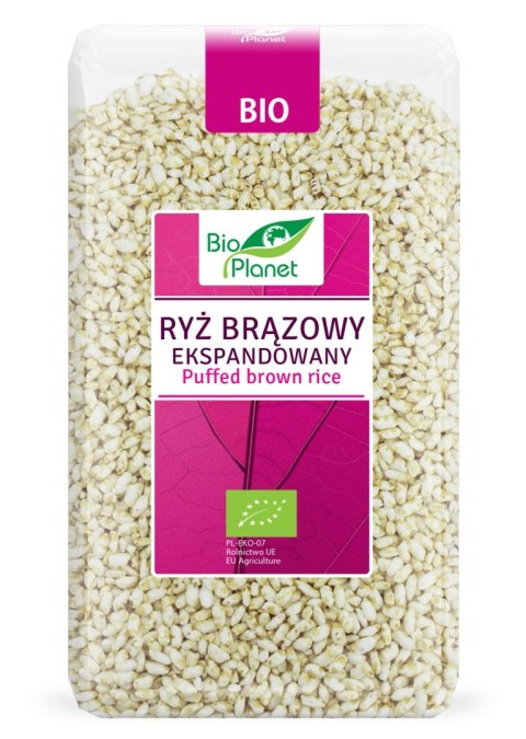 RYŻ BRĄZOWY EKSPANDOWANY BIO 150 g - BIO PLANET BIO PLANET - seria RÓŻOWA (płatki, otręby, musli) RYŻ BRĄZOWY EKSPANDOWANY BIO 150 g - BIO PLANET BIO PLANET - seria RÓŻOWA (płatki, otręby, musli)