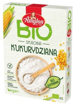 SKROBIA KUKURYDZIANA BEZGLUTENOWA BIO 200 g - AMYLON AMYLON (budynie, galaretki,kisiele,cukry, skrobie