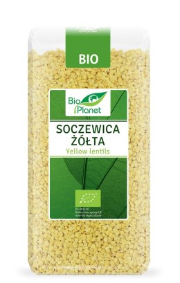 SOCZEWICA ŻÓŁTA BIO 400 g - BIO PLANET BIO PLANET - seria ZIELONA (strączkowe)