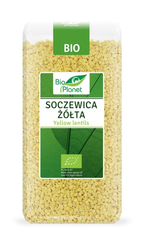 SOCZEWICA ŻÓŁTA BIO 400 g - BIO PLANET BIO PLANET - seria ZIELONA (strączkowe) SOCZEWICA ŻÓŁTA BIO 400 g - BIO PLANET BIO PLANET - seria ZIELONA (strączkowe)