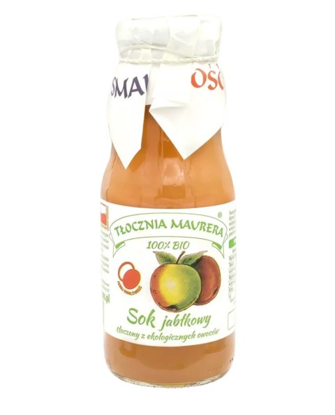 SOK JABŁKOWY NFC BIO 300 ml - TŁOCZNIA MAURERA TŁOCZNIA MAURERA (soki) SOK JABŁKOWY NFC BIO 300 ml - TŁOCZNIA MAURERA TŁOCZNIA MAURERA (soki)