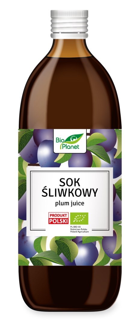 SOK ŚLIWKOWY NFC BIO 500 ml - BIO PLANET BIO PLANET - seria SOKI I ZAKWASY SOK ŚLIWKOWY NFC BIO 500 ml - BIO PLANET BIO PLANET - seria SOKI I ZAKWASY