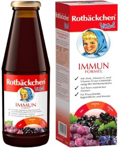 SOK WIELOOWOCOWY NFC Z CYNKIEM, WITAMINĄ C i D3 450 ml - ROTBACKCHEN ROTBACKCHEN (soki, napoje)