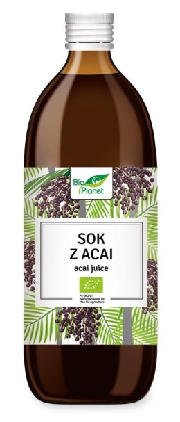 SOK Z ACAI NFC BIO 500 ml - BIO PLANET BIO PLANET - seria SOKI I ZAKWASY