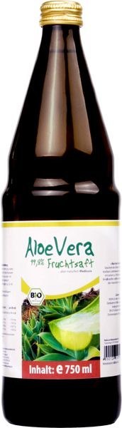 SOK Z ALOESU (ALOE VERA) NFC BIO 750 ml - MEDICURA MEDICURA (soki aloe, noni, goji ,inne, superfood)