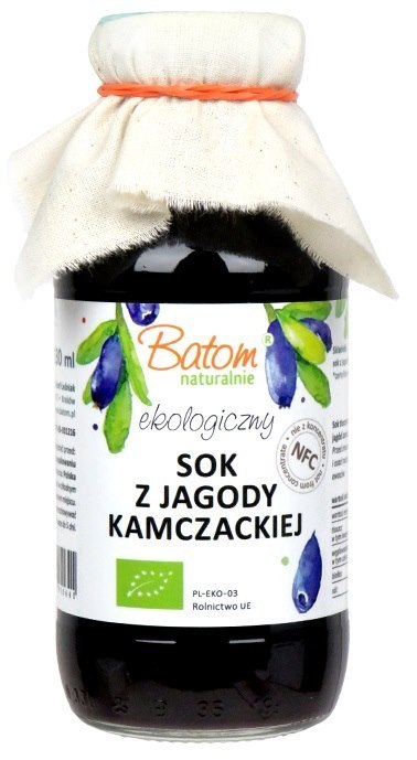SOK Z JAGODY KAMCZACKIEJ NFC BIO 330 ml - BATOM BATOM (oleje, soki, sole kąpielowe) SOK Z JAGODY KAMCZACKIEJ NFC BIO 330 ml - BATOM BATOM (oleje, soki, sole kąpielowe)