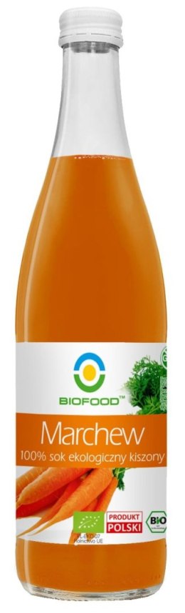 SOK Z MARCHWI KISZONEJ NFC BEZGLUTENOWY BIO 500 ml - BIOFOOD BIOFOOD (soki, przetwory, octy, olej kokosowy)