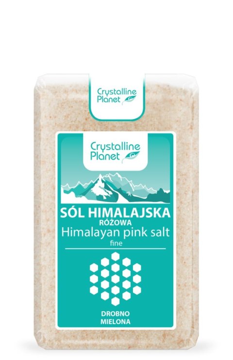 SÓL HIMALAJSKA RÓŻOWA DROBNO MIELONA 600 g - CRYSTALLINE PLANET CRYSTALLINE PLANET (sole) SÓL HIMALAJSKA RÓŻOWA DROBNO MIELONA 600 g - CRYSTALLINE PLANET CRYSTALLINE PLANET (sole)