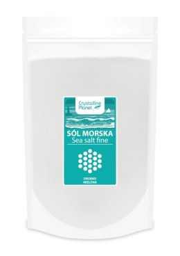 SÓL MORSKA DROBNO MIELONA 1 kg - CRYSTALLINE PLANET CRYSTALLINE PLANET (sole)