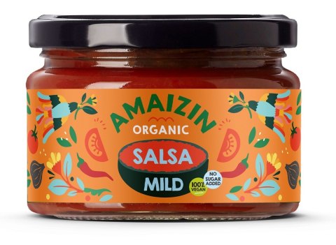 SOS SALSA ŁAGODNY BEZGLUTENOWY BIO 260 g - AMAIZIN AMAIZIN (napoje kokosowe, tortilla, chipsy, inne) SOS SALSA ŁAGODNY BEZGLUTENOWY BIO 260 g - AMAIZIN AMAIZIN (napoje kokosowe, tortilla, chipsy, inne)