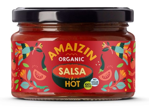 SOS SALSA PIKANTNY BEZGLUTENOWY BIO 260 g - AMAIZIN AMAIZIN (napoje kokosowe, tortilla, chipsy, inne) SOS SALSA PIKANTNY BEZGLUTENOWY BIO 260 g - AMAIZIN AMAIZIN (napoje kokosowe, tortilla, chipsy, inne)