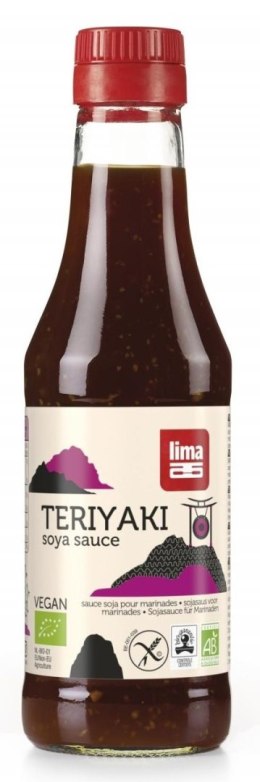 SOS SOJOWY SŁODKI TERIYAKI BEZGLUTENOWY BIO 250 ml - LIMA LIMA (sosy sojowe, kawy zbożowe)
