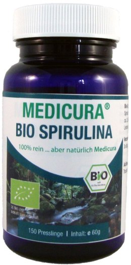 SPIRULINA BIO 150 TABLETEK - MEDICURA MEDICURA (soki aloe, noni, goji ,inne, superfood)
