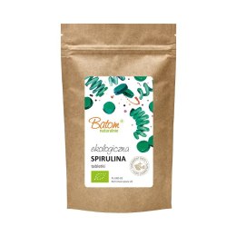 SPIRULINA BIO (400 mg) 625 TABLETEK - BATOM BATOM (oleje, soki, sole kąpielowe)