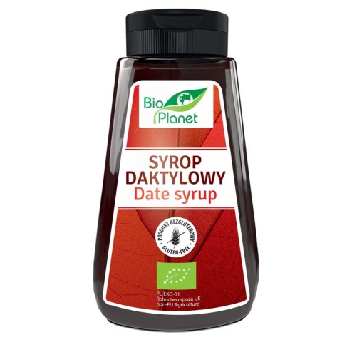 SYROP DAKTYLOWY BEZGLUTENOWY BIO 340 g - BIO PLANET BIO PLANET - seria CZERWONA (cukry, syropy) SYROP DAKTYLOWY BEZGLUTENOWY BIO 340 g - BIO PLANET BIO PLANET - seria CZERWONA (cukry, syropy)