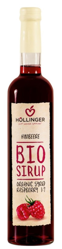 SYROP MALINOWY BIO 500 ml - HOLLINGER HOLLINGER (soki, nektary, napoje, syropy)