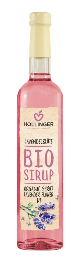 SYROP O SMAKU LAWENDY BIO 500 ml - HOLLINGER HOLLINGER (soki, nektary, napoje, syropy)