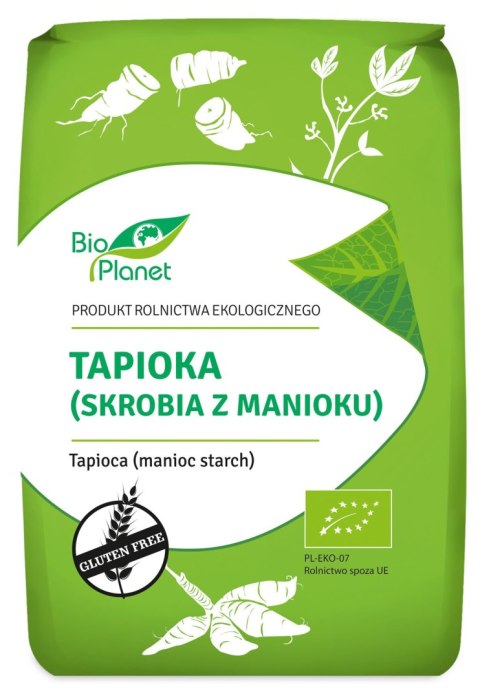 TAPIOKA (SKROBIA Z MANIOKU) BEZGLUTENOWA BIO 800 g - BIO PLANET BIO PLANET - seria MĄKI I SKROBIE TAPIOKA (SKROBIA Z MANIOKU) BEZGLUTENOWA BIO 800 g - BIO PLANET BIO PLANET - seria MĄKI I SKROBIE