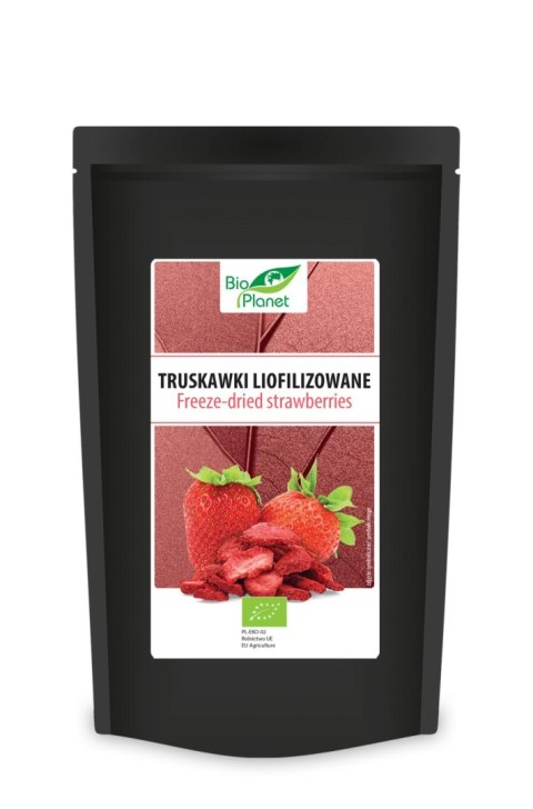 TRUSKAWKI LIOFILIZOWANE BIO 30 g - BIO PLANET BIO PLANET - seria INNE TRUSKAWKI LIOFILIZOWANE BIO 30 g - BIO PLANET BIO PLANET - seria INNE