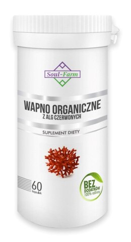 WAPNO ORGANICZNE (800 mg) 60 KAPSUŁEK - SOUL FARM SOUL FARM (witaminy i ekstrakty)