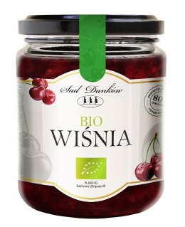 WIŚNIA 80 % BIO 260 g - SAD DANKÓW SAD DANKÓW (przetwory owocowe)