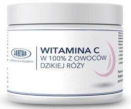 WITAMINA C Z DZIKIEJ RÓŻY W PROSZKU (1000 mg) 300 g - JANTAR JANTAR (woda i suplementy) WITAMINA C Z DZIKIEJ RÓŻY W PROSZKU (1000 mg) 300 g - JANTAR JANTAR (woda i suplementy)