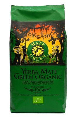YERBA MATE BIO 400 g - ORGANIC MATE GREEN ORGANIC MATE GREEN (yerba mate)