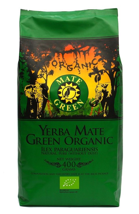YERBA MATE BIO 400 g - ORGANIC MATE GREEN ORGANIC MATE GREEN (yerba mate) YERBA MATE BIO 400 g - ORGANIC MATE GREEN ORGANIC MATE GREEN (yerba mate)