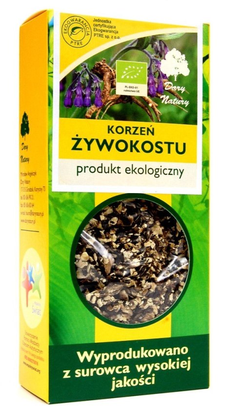 ŻYWOKOST KORZEŃ ECO 100 g - DARY NATURY DARY NATURY - non food ŻYWOKOST KORZEŃ ECO 100 g - DARY NATURY DARY NATURY - non food