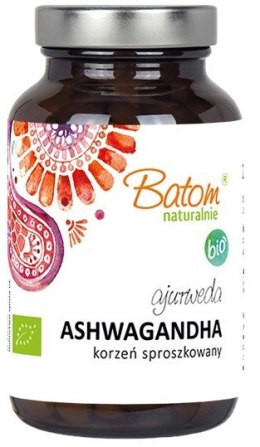 ASHWAGANDHA BIO (495 mg) 250 TABLETEK - BATOM (AJURWEDA) BATOM (oleje, soki, sole kąpielowe)