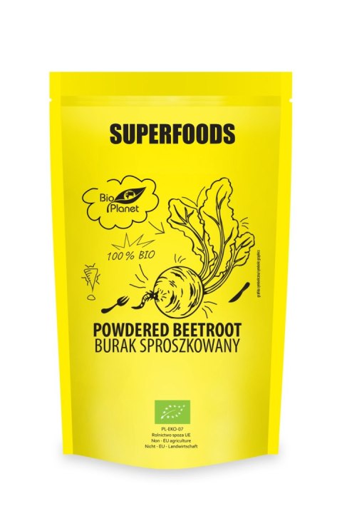 BURAK SPROSZKOWANY BIO 200 g - BIO PLANET BIO PLANET - seria SUPERFOODS BURAK SPROSZKOWANY BIO 200 g - BIO PLANET BIO PLANET - seria SUPERFOODS