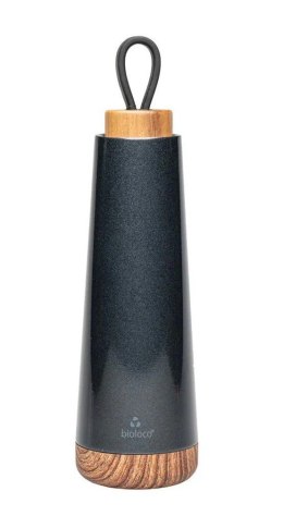 BUTELKA TERMICZNA Z SILIKONOWYM UCHWYTEM CZARNA 500 ml - CHIC-MIC CHIC-MIC (akcesoria kuchenne)