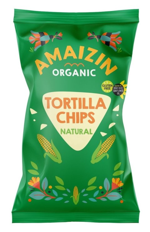 CHIPSY TORTILLA KUKURYDZIANE SOLONE BEZGLUTENOWE BIO 250 g - AMAIZIN AMAIZIN (napoje kokosowe, tortilla, chipsy, inne) CHIPSY TORTILLA KUKURYDZIANE SOLONE BEZGLUTENOWE BIO 250 g - AMAIZIN AMAIZIN (napoje kokosowe, tortilla, chipsy, inne)