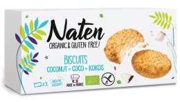 CIASTKA KOKOSOWE BEZGLUTENOWE BIO 150 g - NATEN NATEN (ciastka bezglutenowe)