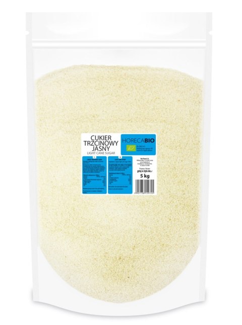 CUKIER TRZCINOWY JASNY BIO 5 kg - HORECA (BIO PLANET) HORECA BIO - pozostałe CUKIER TRZCINOWY JASNY BIO 5 kg - HORECA (BIO PLANET) HORECA BIO - pozostałe