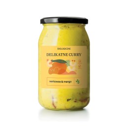 CURRY DELIKATNE Z MANGO I ORZECHAMI NERKOWCA BIO 900 ml - DELIKATNA DELIKATNA (kombucha, kimchi, zakwas)