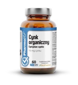 CYNK (15 mg) BEZGLUTENOWY 60 KAPSUŁEK - PHARMOVIT (CLEAN LABEL) PHARMOVIT (suplementy diety)