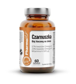 CZARNUSZKA (1000 mg) BEZGLUTENOWA 60 KAPSUŁEK - PHARMOVIT (CLEAN LABEL) PHARMOVIT (suplementy diety)