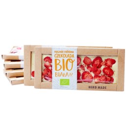 CZEKOLADA BIAŁA Z TRUSKAWKAMI BIO 53 g - CUKIERNIA STAROPOLSKA CUKIERNIA STAROPOLSKA (czekolady)