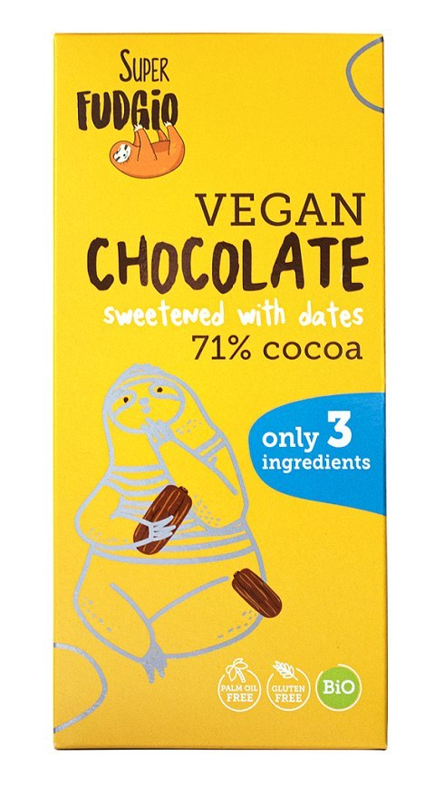 CZEKOLADA SŁODZONA DAKTYLAMI BEZGLUTENOWA BIO 80 g - ME GUSTO (SUPER FUDGIO) ME GUSTO (krówki wegańskie, czekolady, wafelki) CZEKOLADA SŁODZONA DAKTYLAMI BEZGLUTENOWA BIO 80 g - ME GUSTO (SUPER FUDGIO) ME GUSTO (krówki wegańskie, czekolady, wafelki)