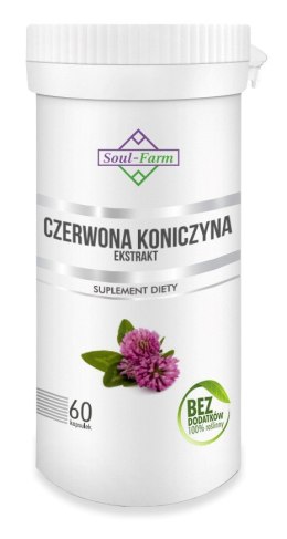 CZERWONA KONICZYNA EKSTRAKT (300 mg) 60 KAPSUŁEK - SOUL FARM SOUL FARM (witaminy i ekstrakty)