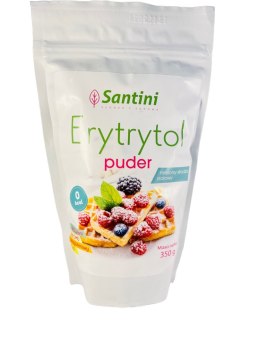 ERYTRYTOL PUDER BEZGLUTENOWY 350 g - SANTINI SANTINI (ksylitol, gumy do żucia SPRY)