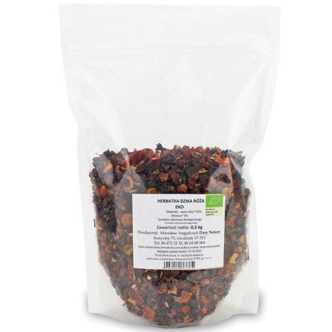 HERBATKA DZIKA RÓŻA Z HIBISKUSEM BIO 500 g - HORECA (DARY NATURY) HORECA BIO - pozostałe HERBATKA DZIKA RÓŻA Z HIBISKUSEM BIO 500 g - HORECA (DARY NATURY) HORECA BIO - pozostałe