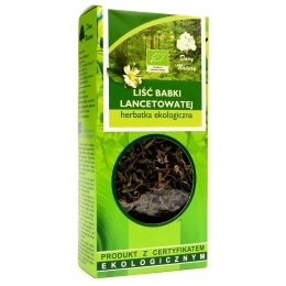 HERBATKA LIŚĆ BABKI LANCETOWATEJ BIO 25 g - DARY NATURY DARY NATURY - herbatki