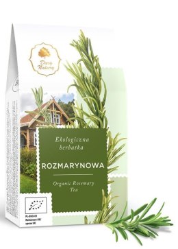 HERBATKA ROZMARYNOWA BIO 80 g - DARY NATURY DARY NATURY - herbatki