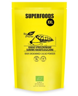 KAKAO SPROSZKOWANE SUROWE NIEODTŁUSZCZONE BIO 400 g - BIO PLANET BIO PLANET - seria SUPERFOODS